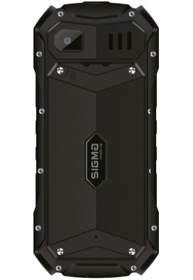 Телефон Sigma X-treme PV68 Black UA UCRF