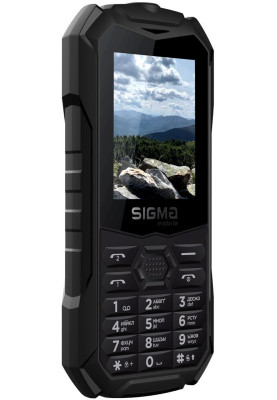 Телефон Sigma X-treme PV68 Black UA UCRF