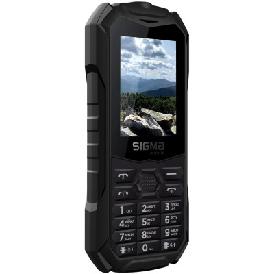 Телефон Sigma X-treme PV68 Black UA UCRF