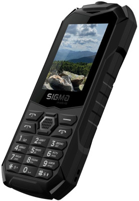 Телефон Sigma X-treme PV68 Black UA UCRF