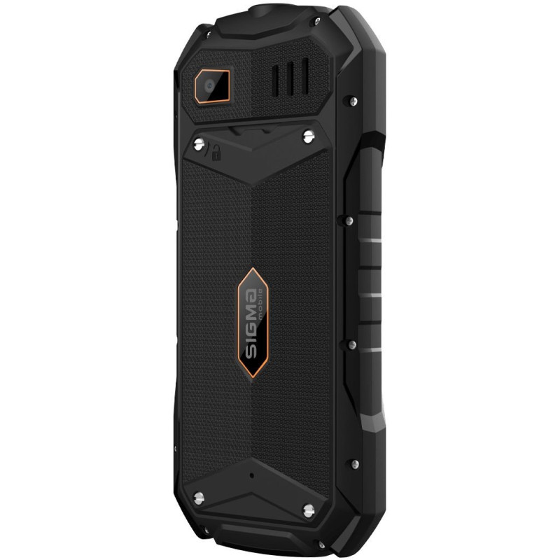 Телефон Sigma X-treme PV68 Black-orange UA UCRF