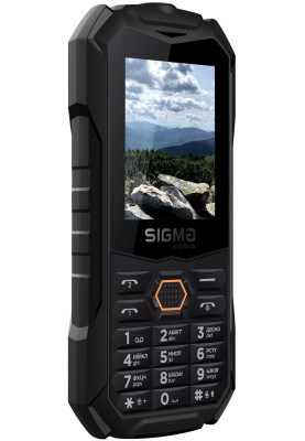 Телефон Sigma X-treme PV68 Black-orange UA UCRF