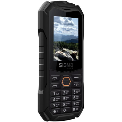 Телефон Sigma X-treme PV68 Black-orange UA UCRF