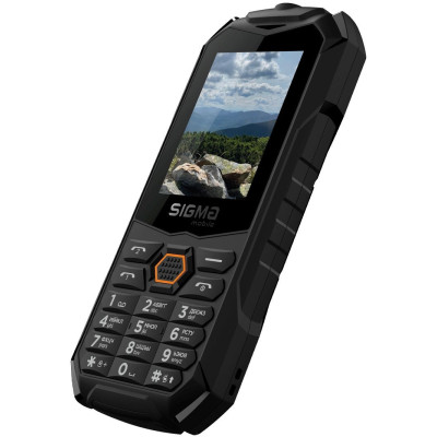 Телефон Sigma X-treme PV68 Black-orange UA UCRF