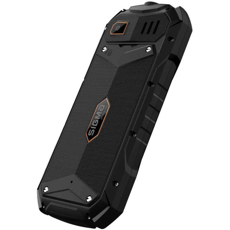 Телефон Sigma X-treme PV68 Black-orange UA UCRF