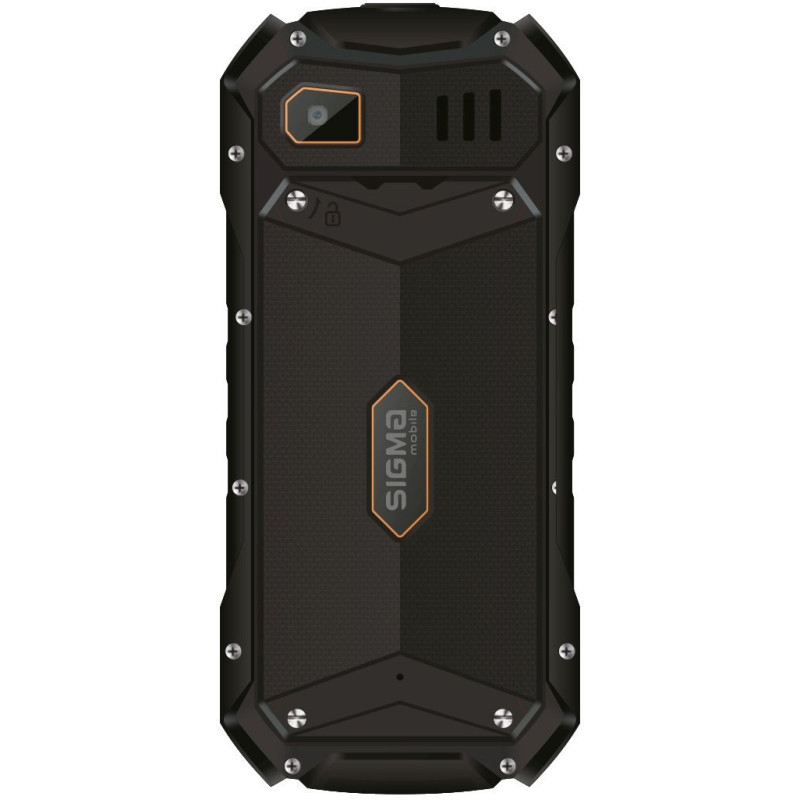 Телефон Sigma X-treme PV68 Black-orange UA UCRF
