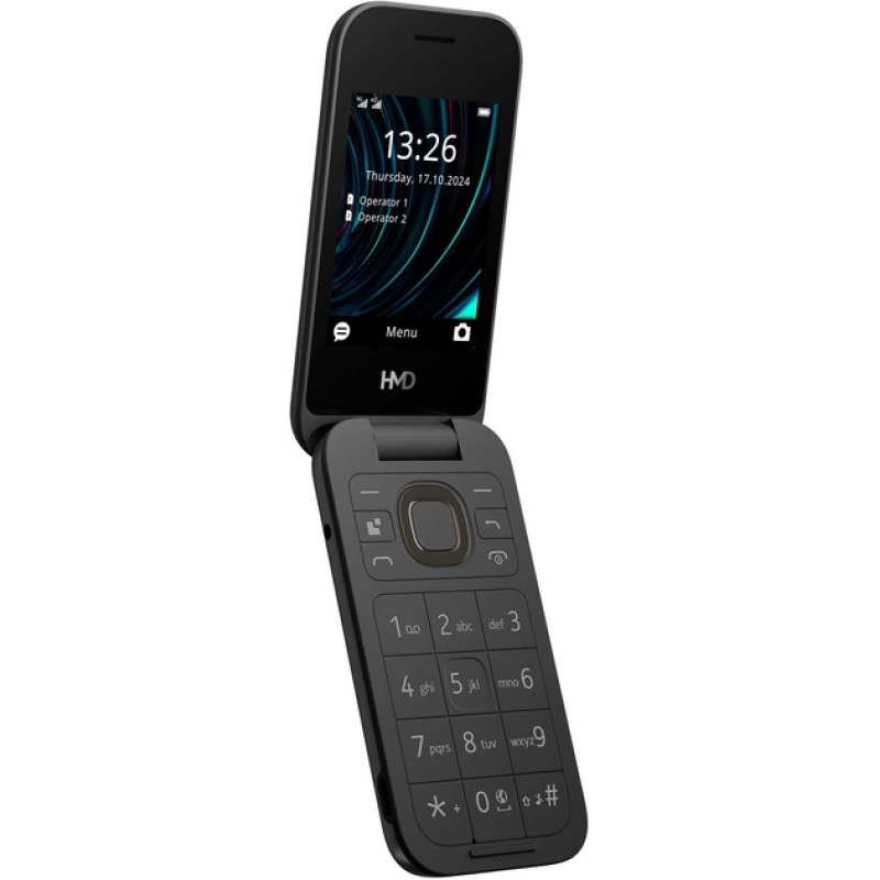 Телефон HMD 2660 Flip TA-1711 Cosy Black UA UCRF