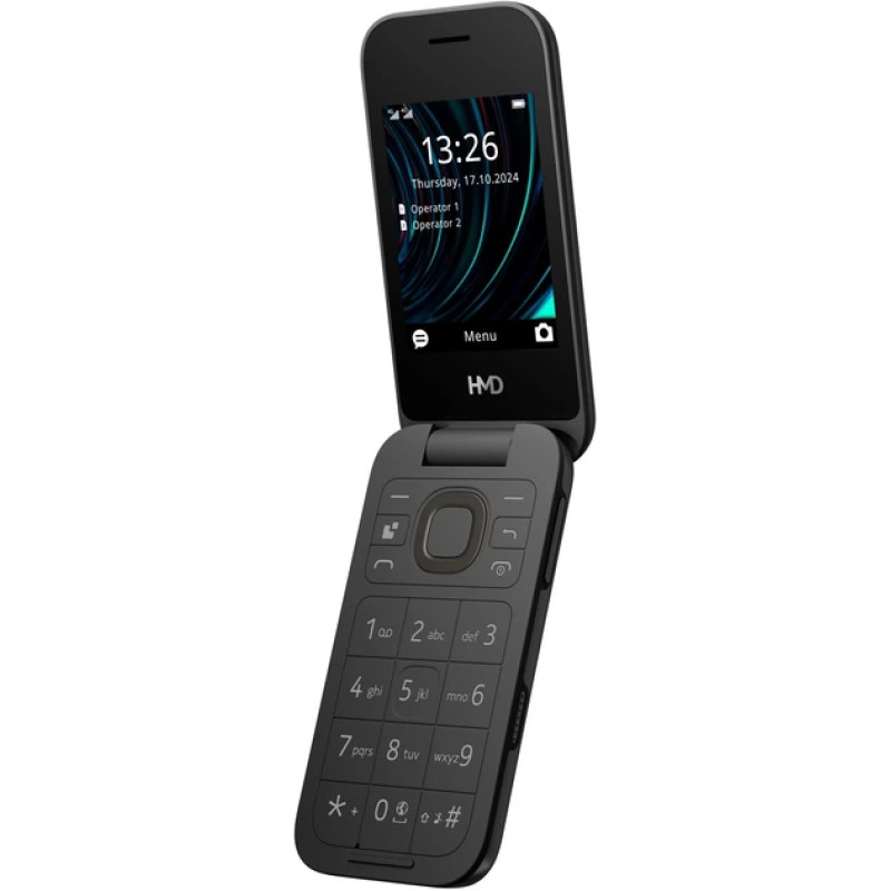 Телефон HMD 2660 Flip TA-1711 Cosy Black UA UCRF