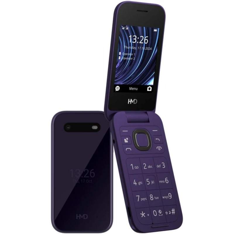 Телефон HMD 2660 Flip TA-1711 Twilight Violet UA UCRF
