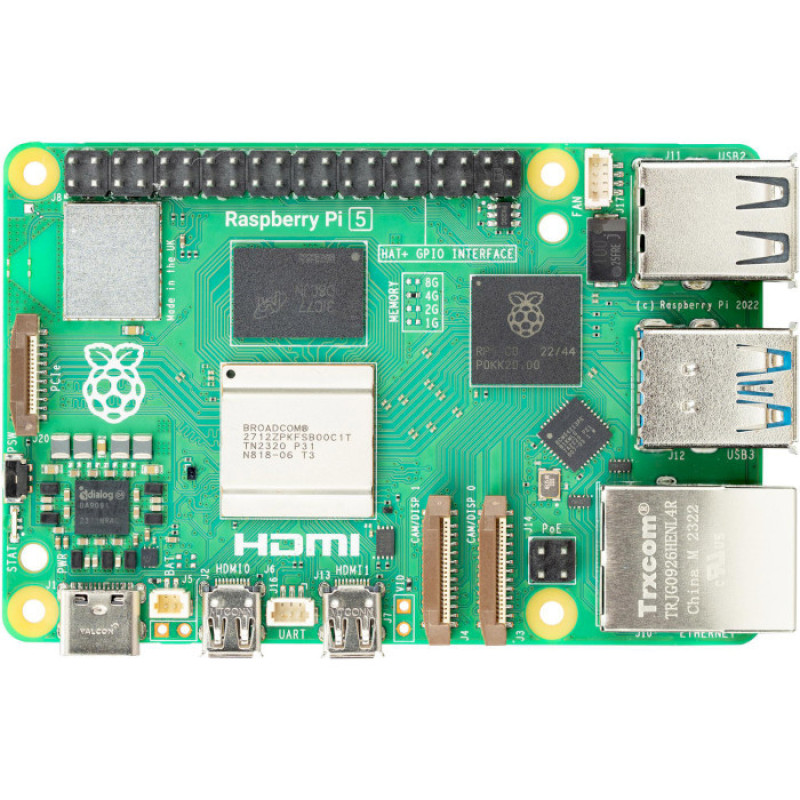 Одноплатний комп'ютер Raspberry Pi 5 4GB (RPI5-4GB-SINGLE) Global version
