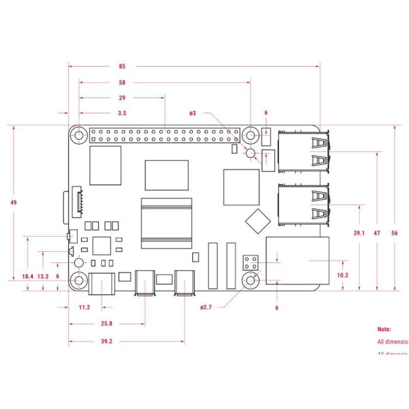 Одноплатний комп'ютер Raspberry Pi 5 4GB (RPI5-4GB-SINGLE) Global version