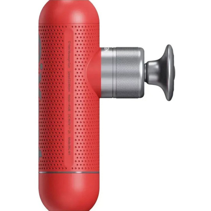 Масажер перкусійний ручний для тіла Oyeet Nex mini MG-M1 red UA