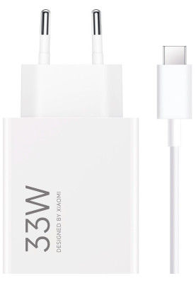 МЗП Xiaomi Type-C 33W USB-A Combo (BHR9956EU) white UA
