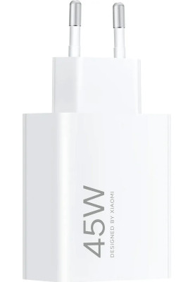 МЗП Xiaomi блочок 45W USB-A Turbo (BHR07SLEU) white UA