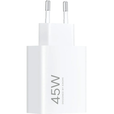 МЗП Xiaomi блочок 45W USB-A Turbo (BHR07SLEU) white UA