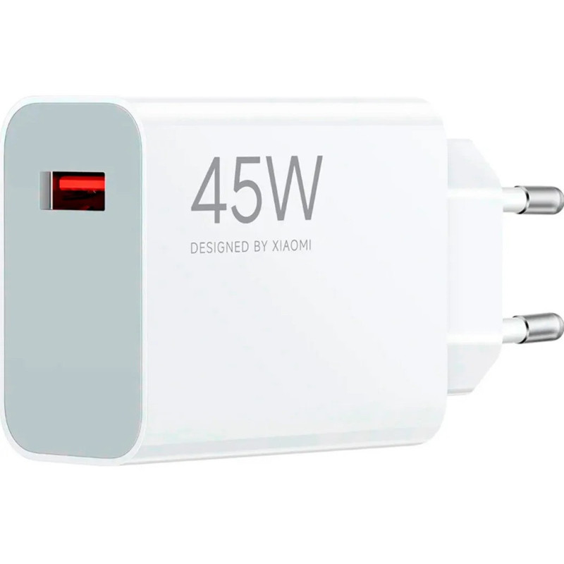 МЗП Xiaomi блочок 45W USB-A Turbo (BHR07SLEU) white UA