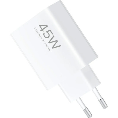 МЗП Xiaomi блочок 45W USB-A Turbo (BHR07SLEU) white UA