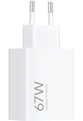 МЗП Xiaomi блочок 67W USB-A HyperCharge (BHR07SKEU) white UA