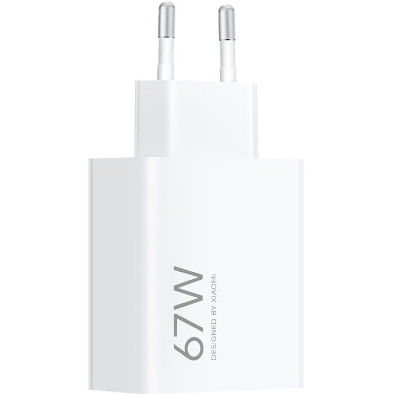 МЗП Xiaomi блочок 67W USB-A HyperCharge (BHR07SKEU) white UA