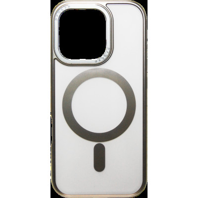 Накладка iPhone 16 Pro natural titanium Blur Case with Magnetic Ring Proove