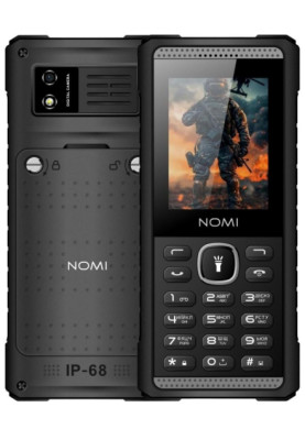 Телефон Nomi i2420 Black UA UCRF