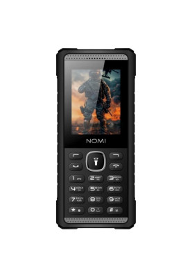 Телефон Nomi i2420 Black UA UCRF