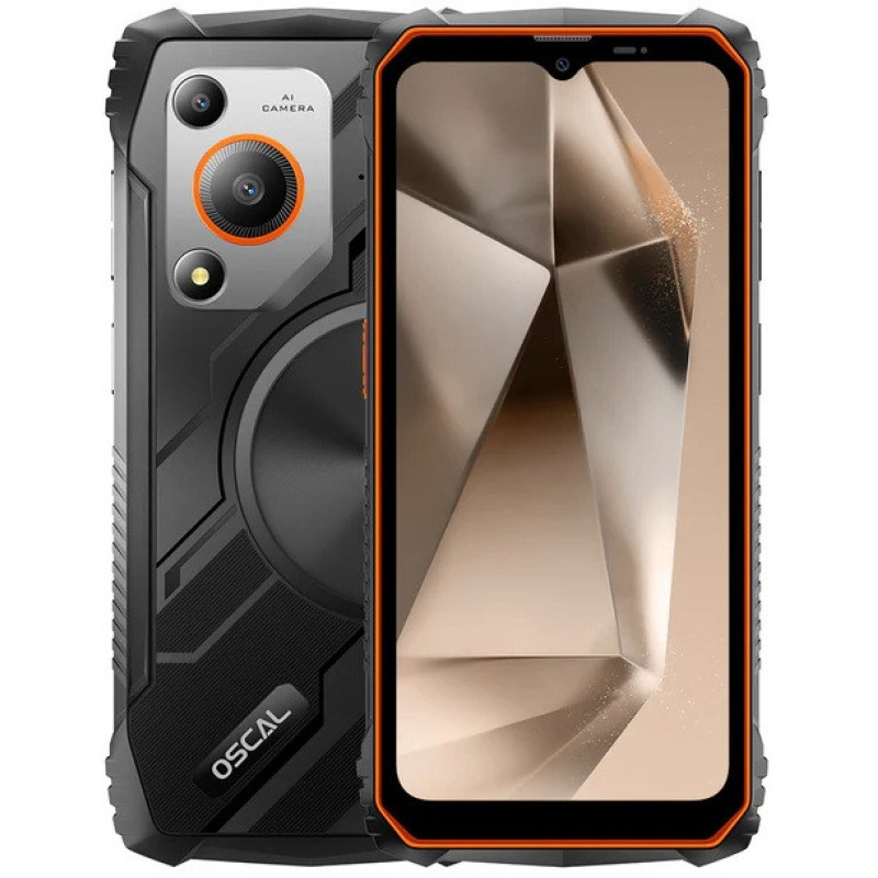 Смартфон Blackview Oscal Marine 1 4/128Gb Orange Global version
