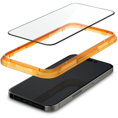Захисне скло iphone 14 Pro Max Spigen Glas tR Align Master FC (2 Pack) Black