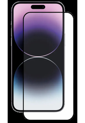 Захисне скло iPhone 14 Pro Max/15 Plus +NEU Chatel Corning Gorilla Glass with Mesh Front Black
