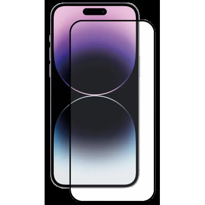 Захисне скло iPhone 14 Pro/15 +NEU Chatel Corning Gorilla Glass with Mesh Front Black