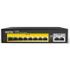 Комутатор(Switch) NETIS P110C 10xFE (8xPoE) 120Вт некерований UA