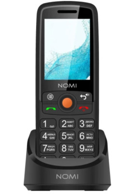 Телефон Nomi i2440 Black UA UCRF