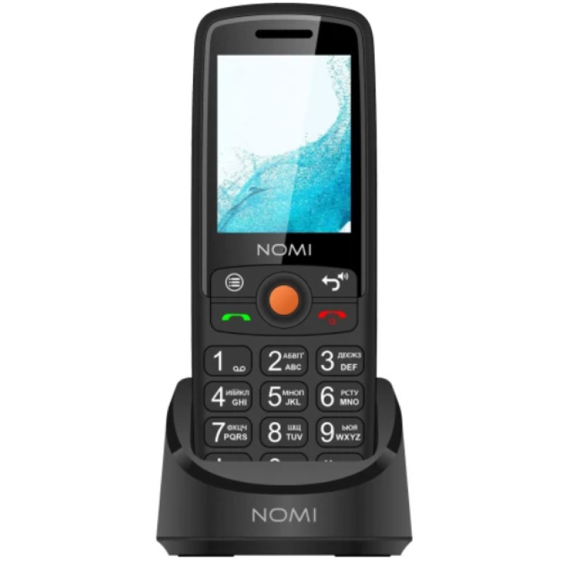Телефон Nomi i2440 Black UA UCRF