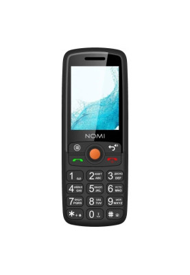 Телефон Nomi i2440 Black UA UCRF