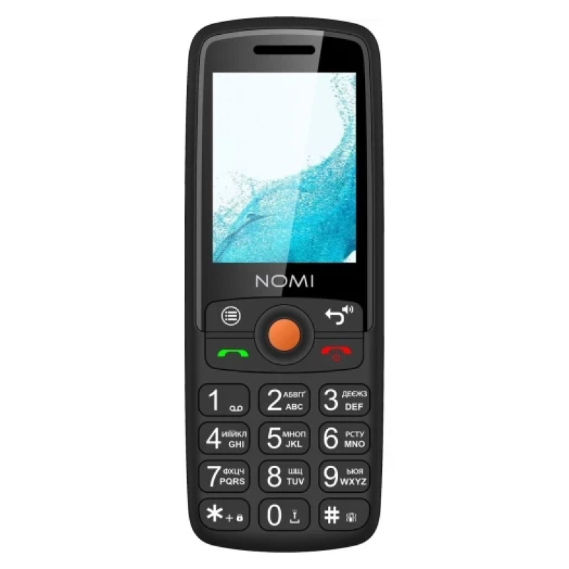 Телефон Nomi i2440 Black UA UCRF