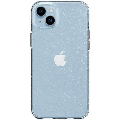 Накладка iPhone 14 crystal quartz Liquid Crystal Glitter Spigen