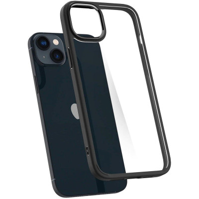 Накладка iPhone 14 matte black Ultra Hybrid Spigen