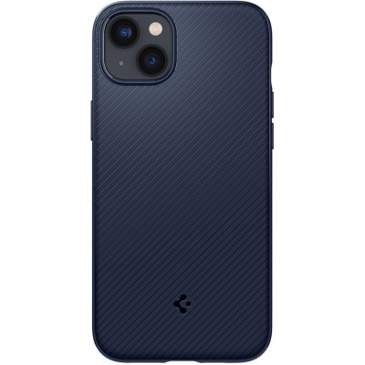 Накладка iPhone 14 navy blue Mag Armor Spigen MagFit