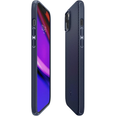 Накладка iPhone 14 navy blue Mag Armor Spigen MagFit