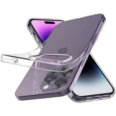 Накладка iPhone 14 Pro Max crystal clear Liquid Crystal Spigen