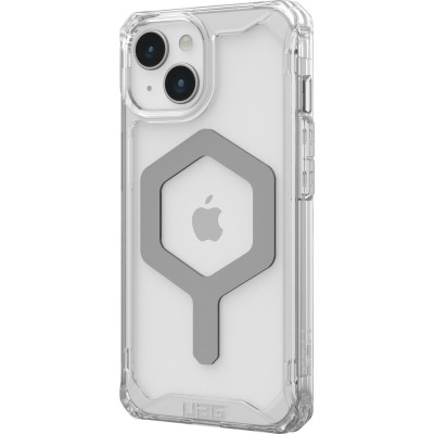 Накладка iPhone 15 ice/silver Plyo UAG MagSafe