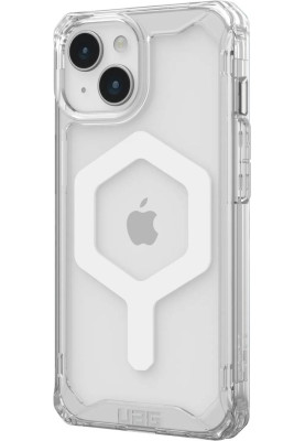 Накладка iPhone 15 ice/white Plyo UAG MagSafe