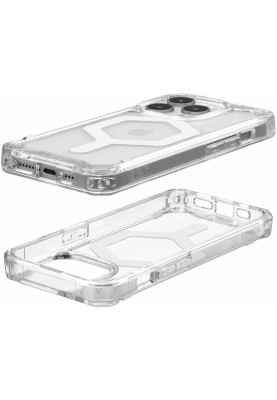 Накладка iPhone 15 Pro ice/white Plyo UAG MagSafe