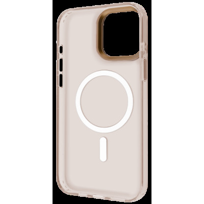 Накладка iPhone 15 Pro Max gold Silicone Case MagSafe Proove