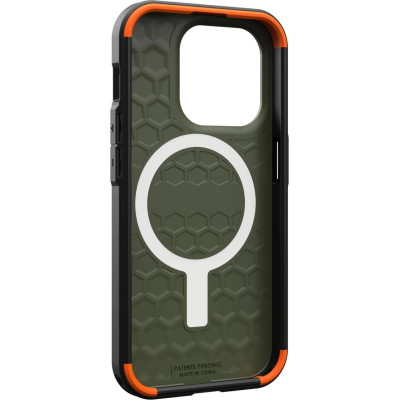Накладка iPhone 15 Pro olive drab Civilian UAG Magsafe