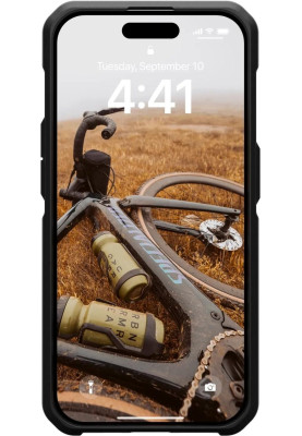 Накладка iPhone 15 Pro olive Metropolis LT Kevlar UAG MagSafe