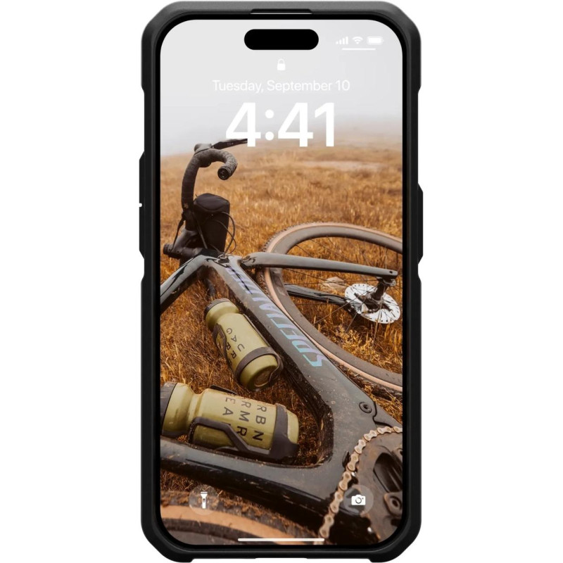 Накладка iPhone 15 Pro olive Metropolis LT Kevlar UAG MagSafe