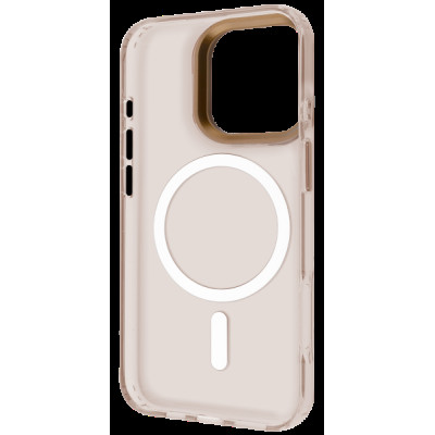 Накладка iPhone 16 Pro gold Silicone Case MagSafe Proove