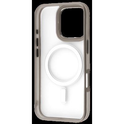 Накладка iPhone 16 Pro natural titanium Blur Case with Magnetic Ring Proove