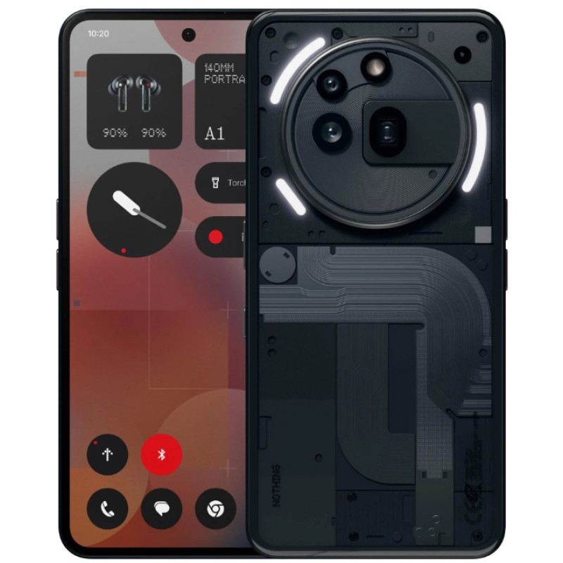 Смартфон Nothing Phone (3a) Pro (A059) 12/256Gb Black Global version